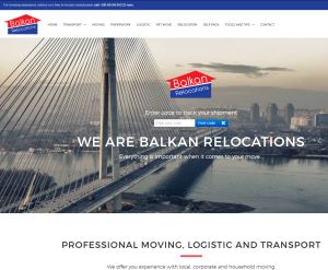 Izrada sajta BalkanRelocations.com