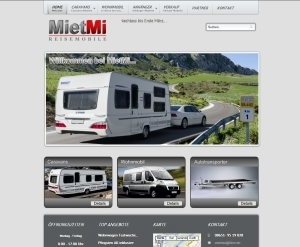 Izrada sajta MietMi - Reisemobile