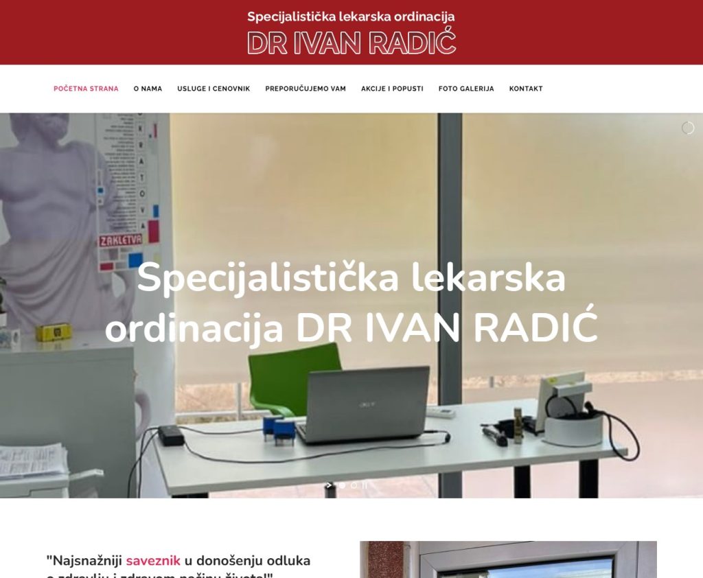 Dr Ivan Radić, Beograd