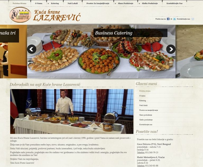 Kuća hrane "Lazarević", Beograd